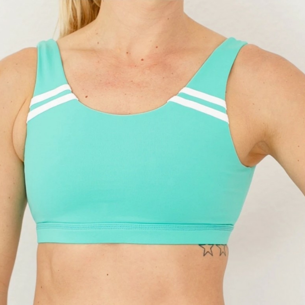 Born Primitive Varsity Sports Bra -small-teal